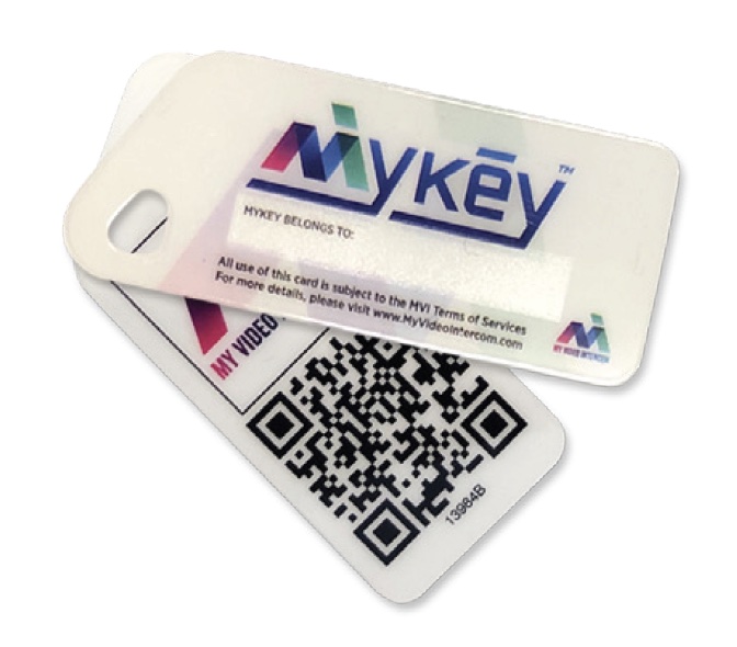 white mykey key cards