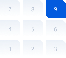 blue and white app dial pad