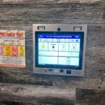 mvi access system installed on wood wall