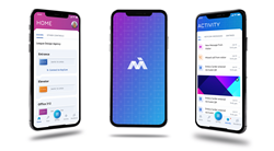 three cellphones featuring mvi logo and mvi app